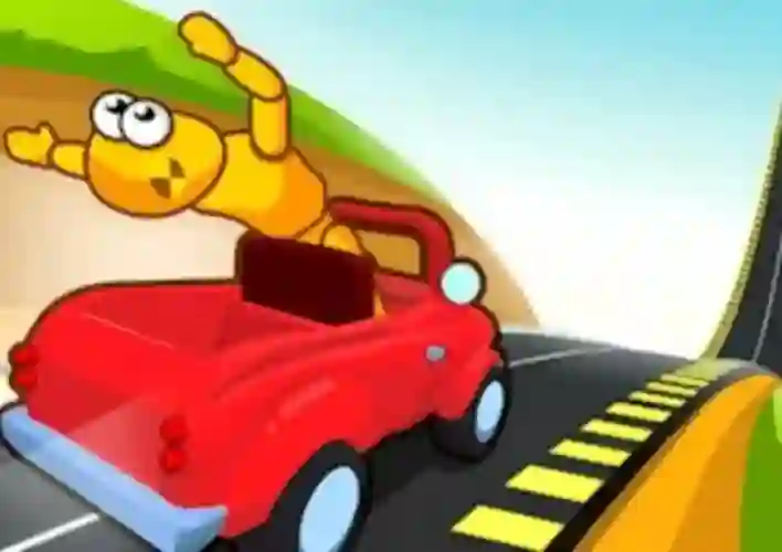 Hra Downhill Car Ride Crash Test