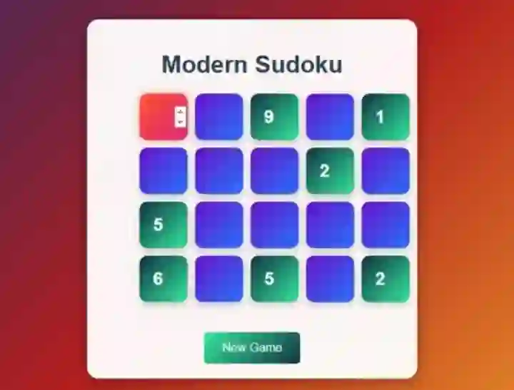 Hra Modern Sudoku