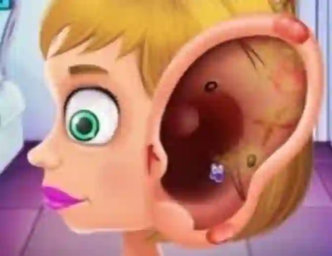 Hra Children's Doctor Treating Ears