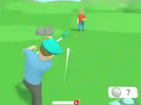 Hra Golf Invaders