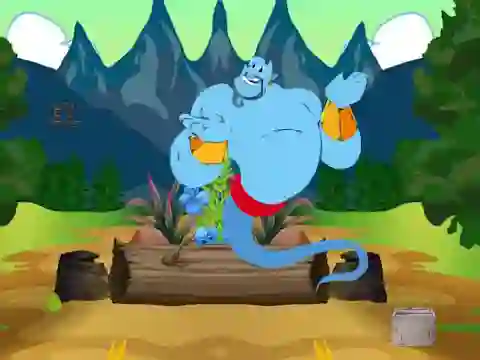 Hra Escape From Wonder Genie Land