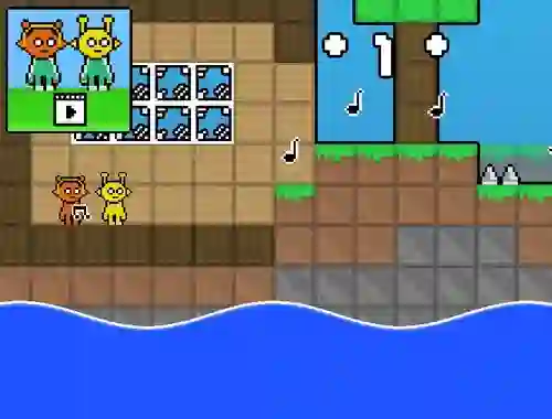 Hra Sprunki vs MCCraft