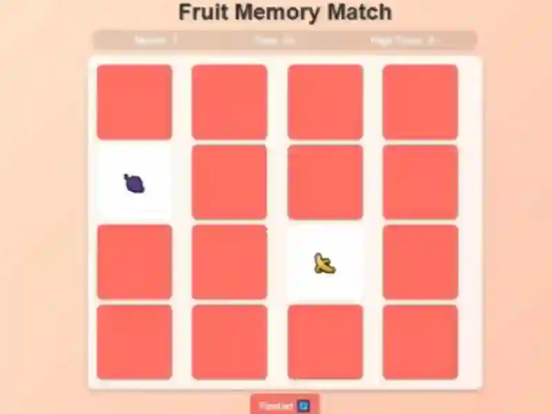 Hra Fruit Memory Match