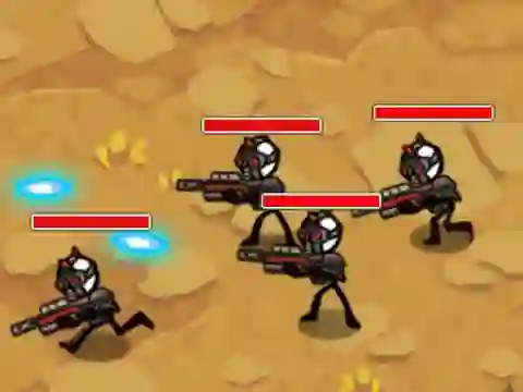 Hra Stickman Warfare