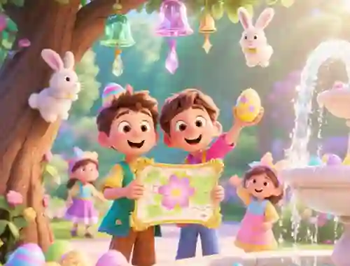 Hra Find The Differences: Easter Egg Hunt