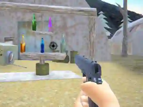 Hra Bottle Shooter 3d