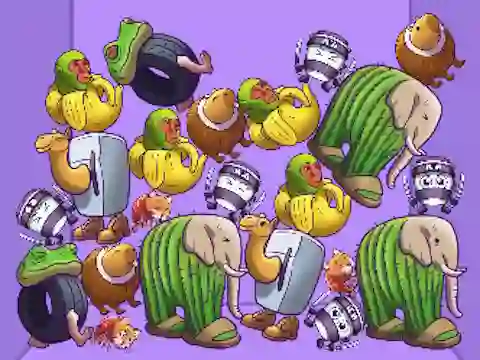 Hra Merge Brainrot