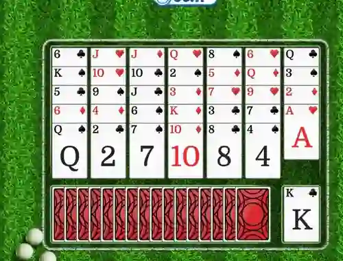 Hra Golf Solitaire