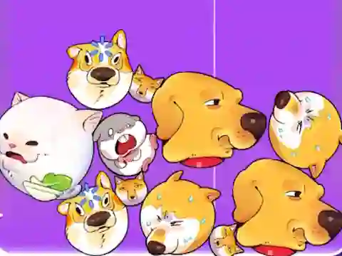 Hra Merge Memes