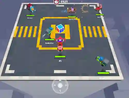 Hra Bumper Car Demolition Race