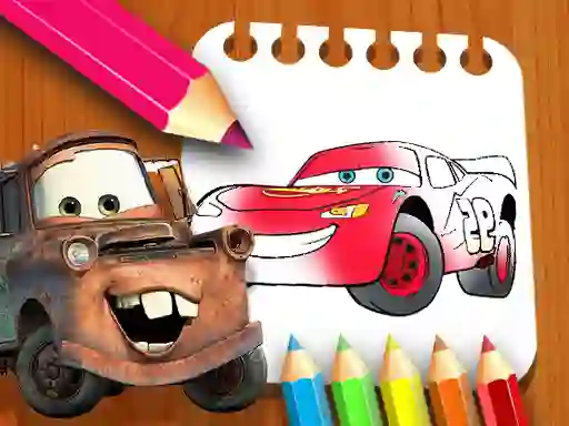 Hra Cars Coloring Book