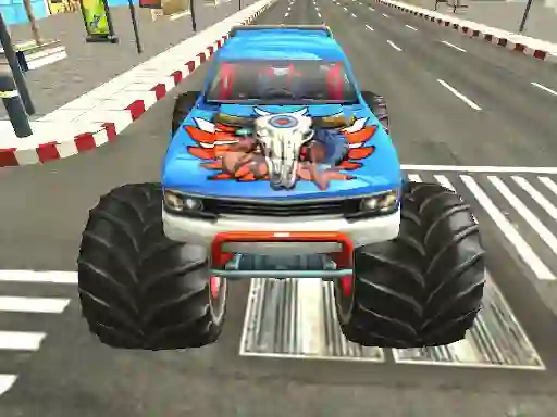 Hra Monster Truck City Parking