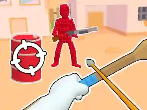 Hra Stickman Archer: Shooting Arrows at Reds