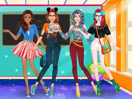 Hra High School Dress Up For Girls
