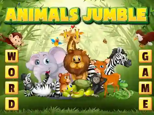 Hra Animals Jumble