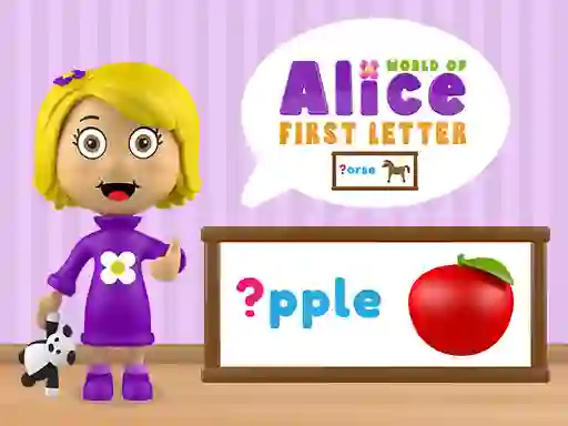 Hra World of Alice First Letter