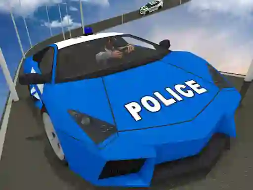 Hra Impossible Police Car Track
