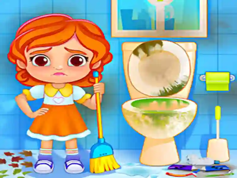 Hra Kids House Cleanup