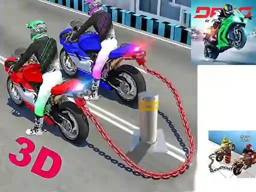 Hra Chained Bike Racing 3d
