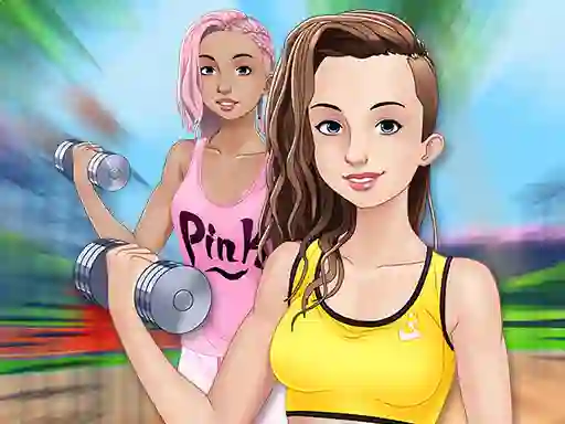 Hra Fitness Girls Dress Up