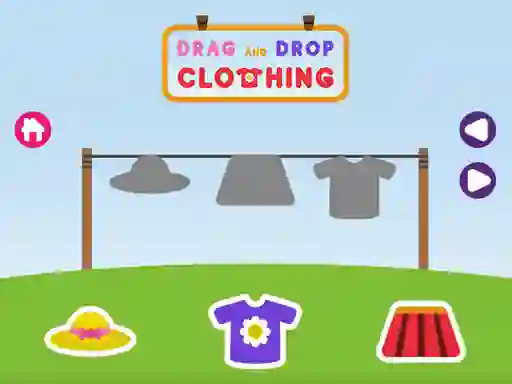Hra Drag and Drop Clothing