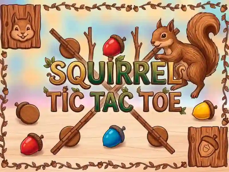 Hra Squirrel Tic Tac Toe