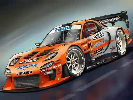 Hra Race Car Slide