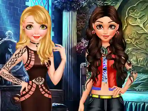 Hra Princess Bad Girls Makeover