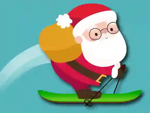 Hra Avalanche Santa Ski Xmas