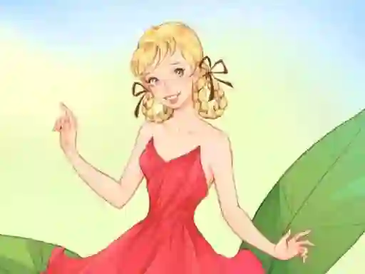 Hra Dress up Thumbelina