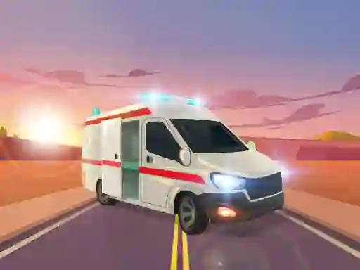 Hra Ambulance Traffic Drive