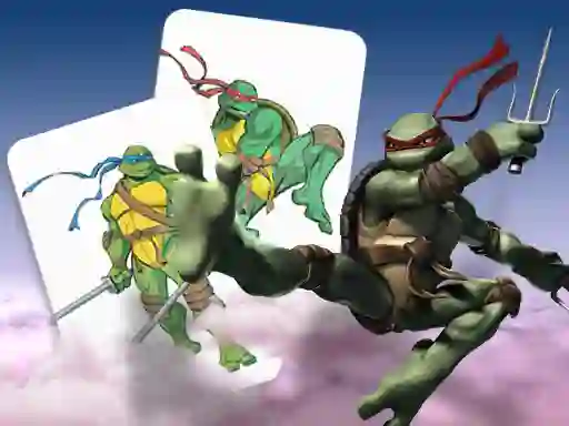 Hra Ninja Turtles Memory card Match