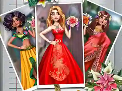 Hra Exotic Wedding Looks