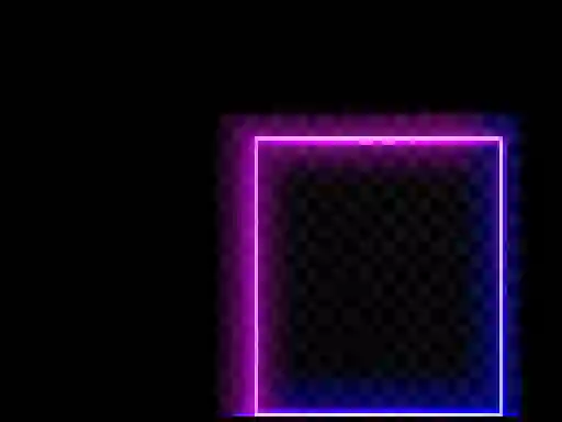Hra Neon square Rush