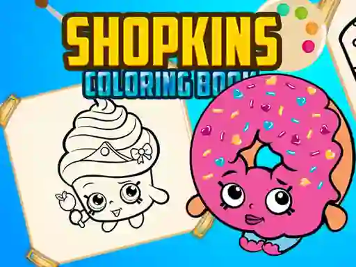 Hra Shopkins Coloring Book