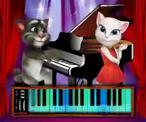 Hra Talking Tom Piano Time