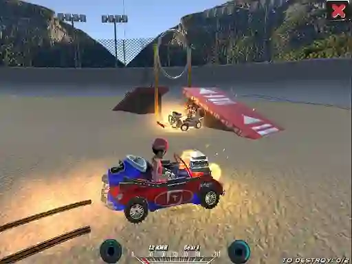 Hra Demolition Cartoon Car Crash Derby