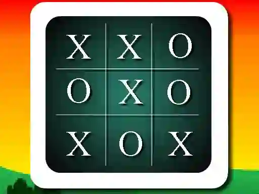 Hra Sunset Tic Tac Toe