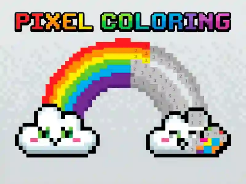 Hra Pixel Coloring