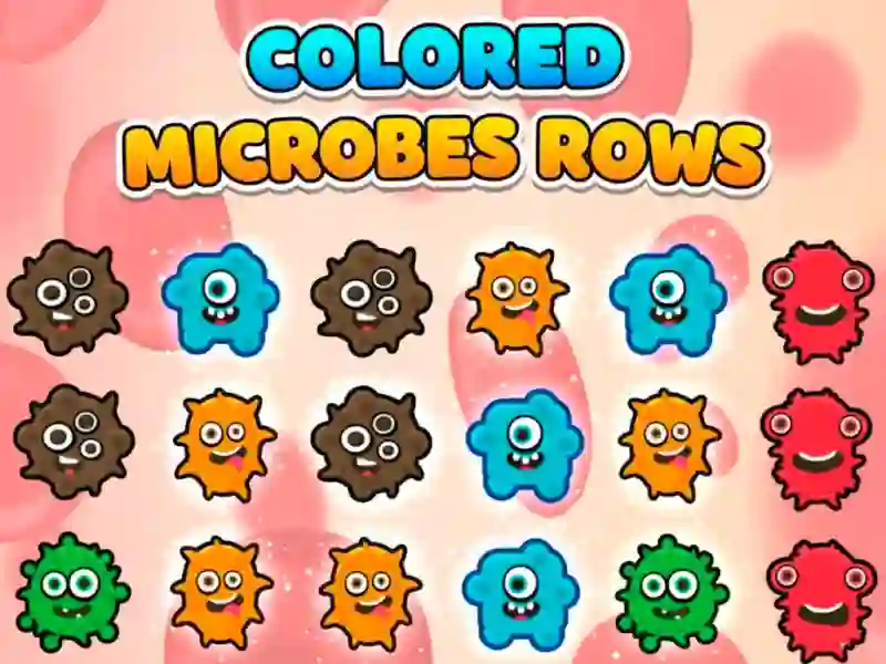 Hra Colored Microbes Rows