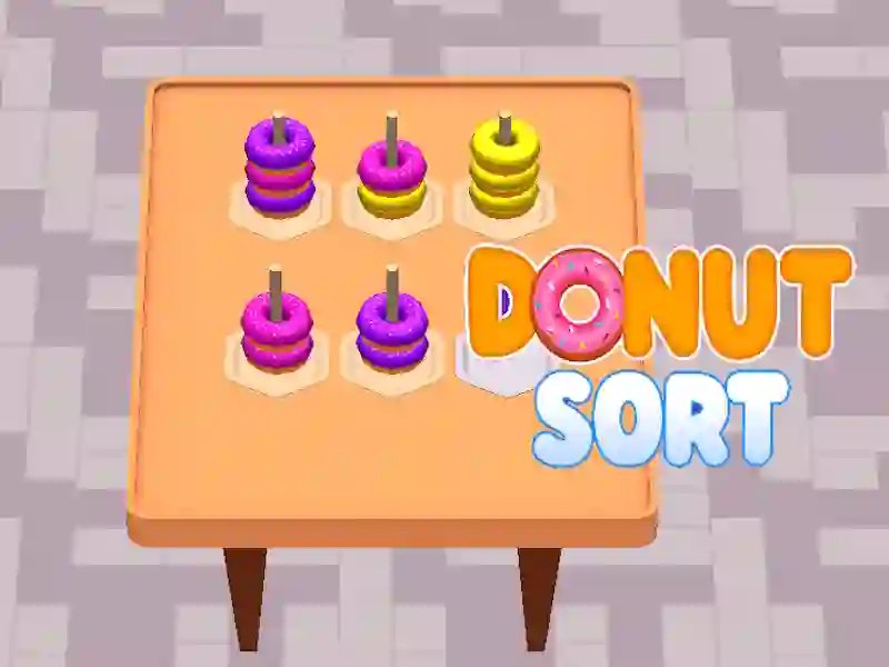 Hra Donut Sort