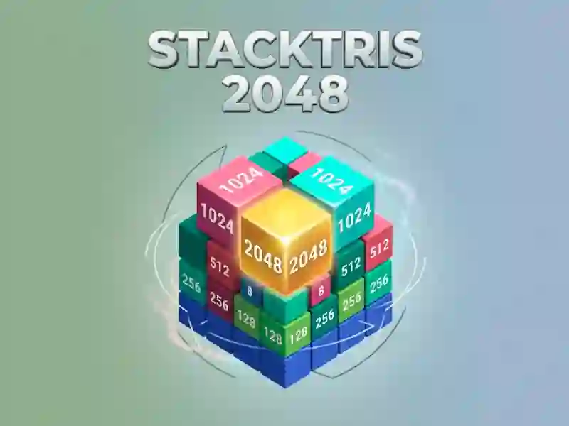 Hra Stacktris 2048