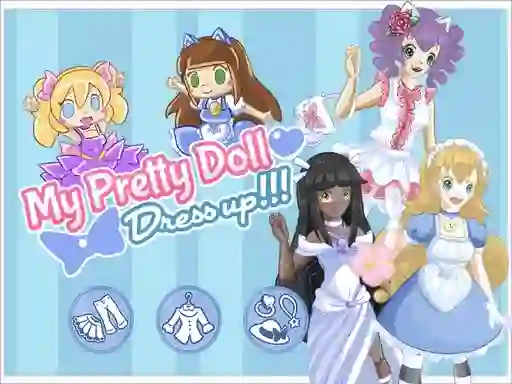 Hra My pretty doll : Dress up