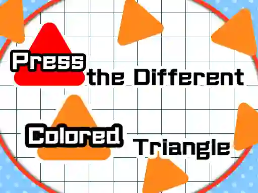 Hra Press The Different Colored Triangle
