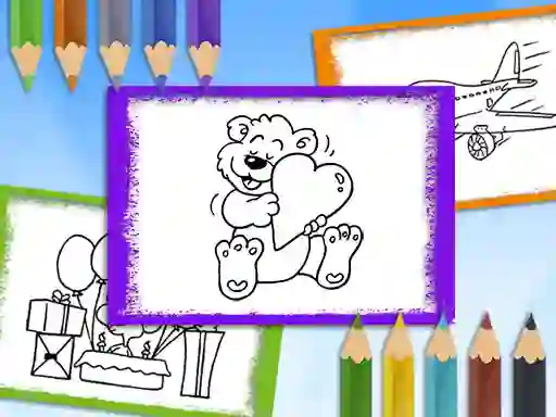 Hra Cartoon Coloring Book
