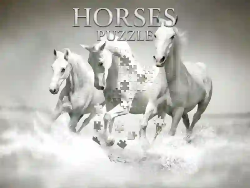 Hra Horses Puzzle