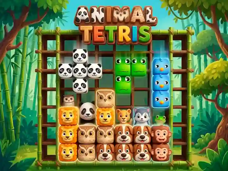 Hra Animal Tetris