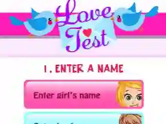 Hra Princess Love Test
