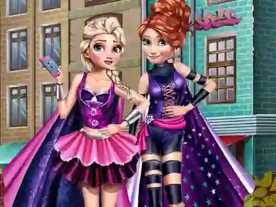 Hra Superhero Spring Princess Dress Up