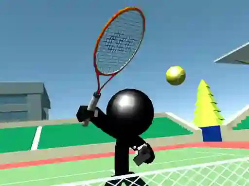 Hra Stickman Tennis 3D